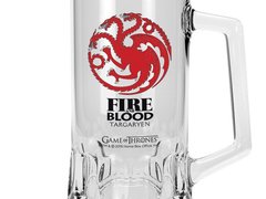 Halba sticla licenta Game of Thrones - Casa Targaryen 14 cm, 290 ml