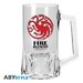 Halba sticla licenta Game of Thrones - Casa Targaryen 14 cm, 290 ml